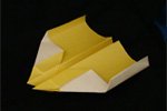 Sabertooth paper airplane